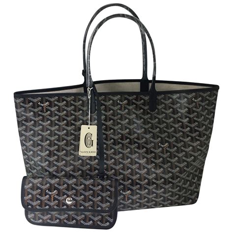 goyard black tote bag|luxury tote bag goyard.